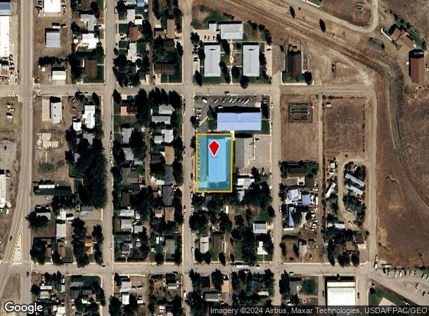  738 Granite Ave, Shelby, MT Parcel Map