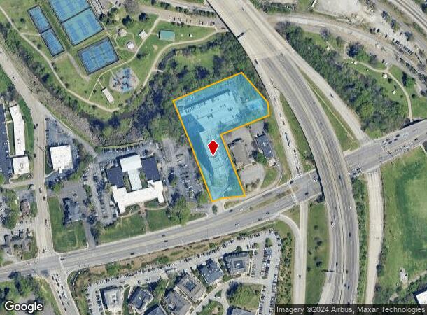  2521 Kingston Pike, Knoxville, TN Parcel Map