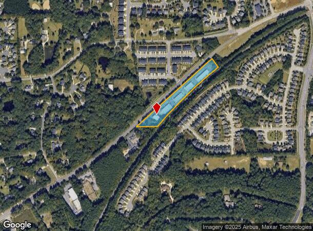 2166 N Salem St, Apex, NC Parcel Map