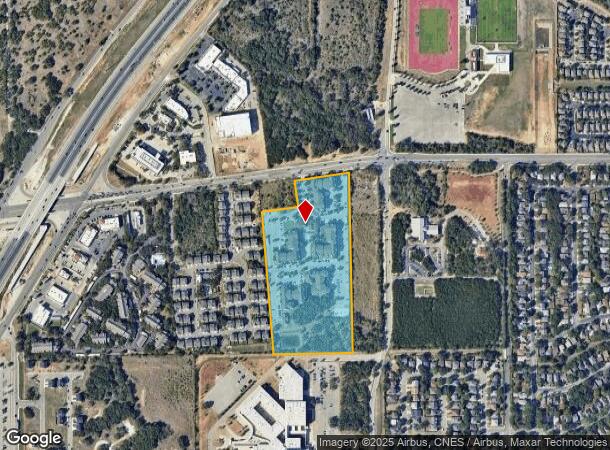  8102 W Hausman Rd, San Antonio, TX Parcel Map