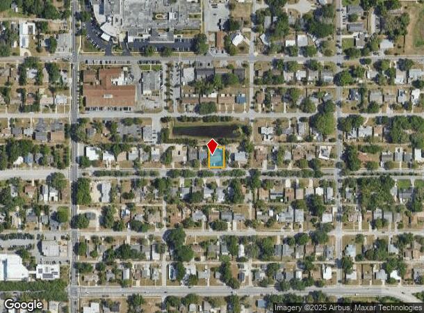 6115 Central Ave, New Port Richey, FL Parcel Map