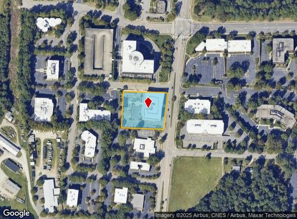  2413 Blue Ridge Rd, Raleigh, NC Parcel Map