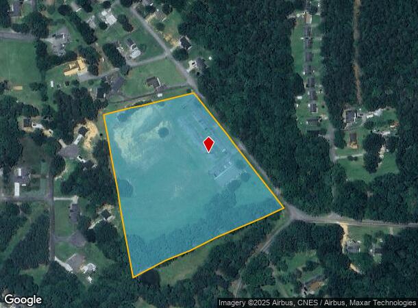  1200 E Academy St, Cherryville, NC Parcel Map