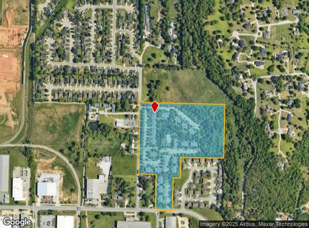 2200 E Mountain Rd, Springdale, AR Parcel Map