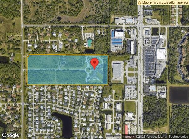  7300 Oleander Ave, Port Saint Lucie, FL Parcel Map