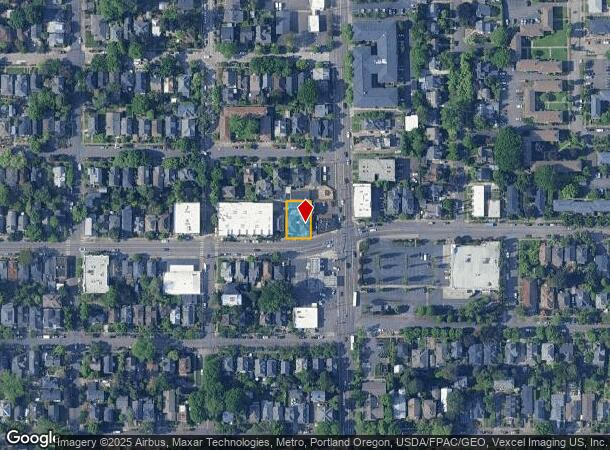  3839 Se Belmont St, Portland, OR Parcel Map