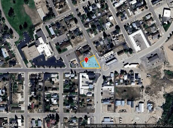 1209 Beech Ave, Kemmerer, WY Parcel Map