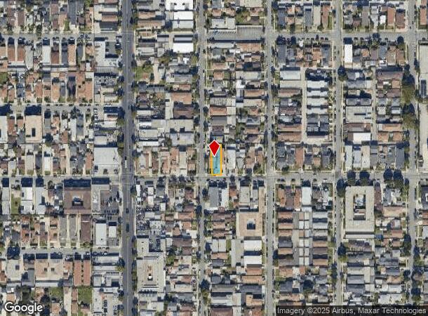  4739 W 118Th St, Hawthorne, CA Parcel Map