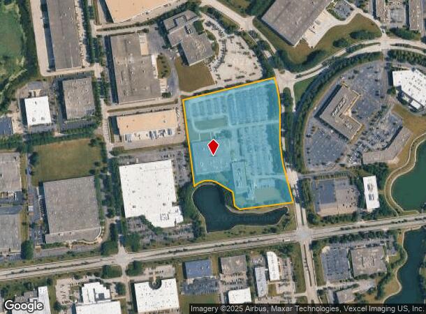  750 N Commons Dr, Aurora, IL Parcel Map