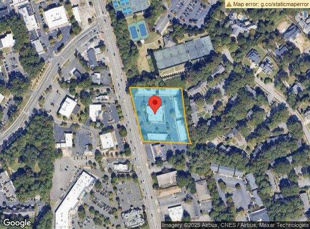  6500 Falls Of Neuse Rd, Raleigh, NC Parcel Map