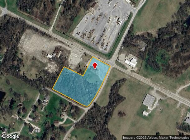  10621 Campbellsburg Rd, Campbellsburg, KY Parcel Map
