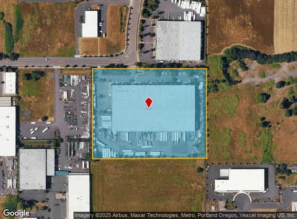  165 S Hazel Dell Way, Canby, OR Parcel Map