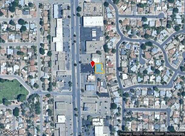 1616 Eubank Blvd Ne, Albuquerque, NM Parcel Map