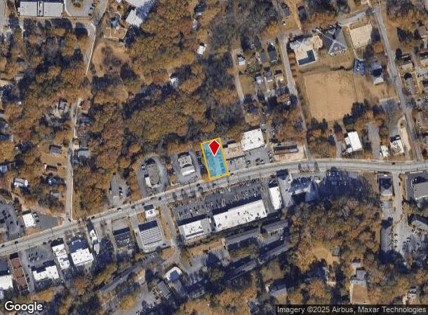  1074 Baxter St, Athens, GA Parcel Map