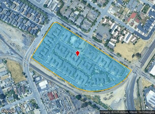  37171 Sycamore St, Newark, CA Parcel Map