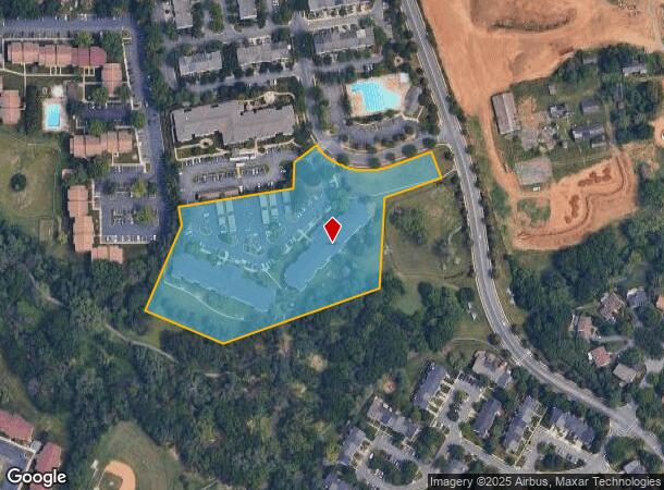 100 Burgess Hill Way, Frederick, MD Parcel Map