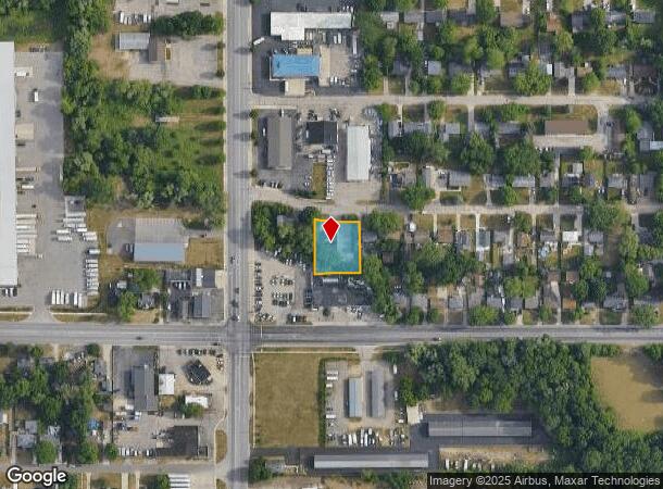 34 Barry St Se, Grand Rapids, MI Parcel Map
