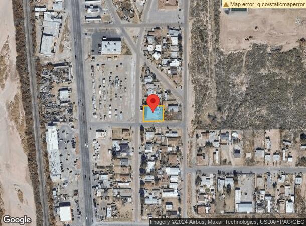  6762 1St St, Canutillo, TX Parcel Map