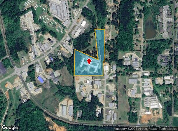  2111 W West Point Rd, Lagrange, GA Parcel Map