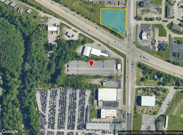  2450 N 1St Ave, Evansville, IN Parcel Map