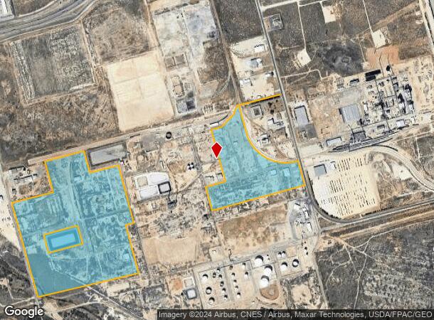  S Grandview Ave, Odessa, TX Parcel Map