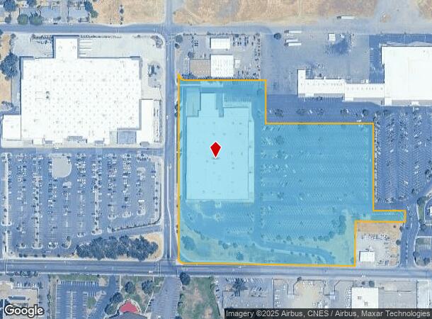 1025 S Main St, Red Bluff, CA Parcel Map