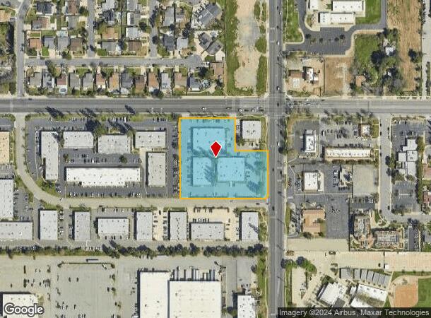  9650 Business Center Dr, Rancho Cucamonga, CA Parcel Map