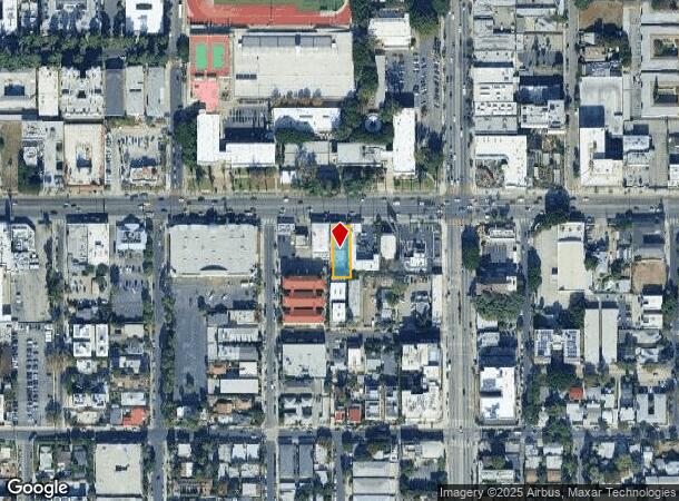  6830 W Sunset Blvd, Los Angeles, CA Parcel Map