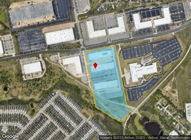  7701 Metropolis Dr, Austin, TX Parcel Map