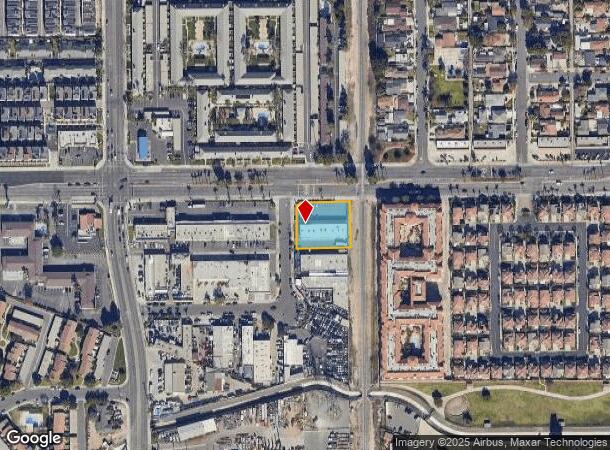  7600 Katella Ave, Stanton, CA Parcel Map