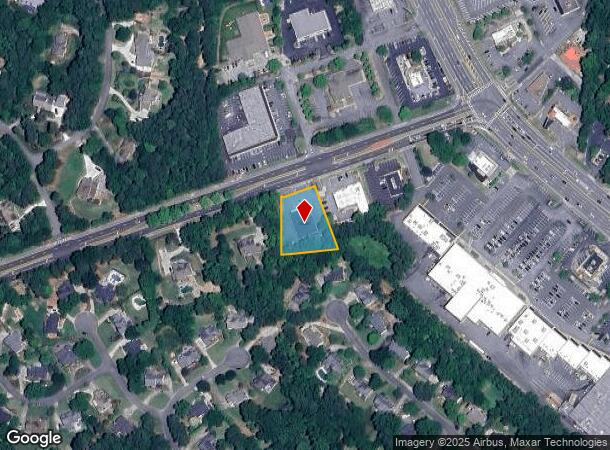  4672 Sandy Plains Rd, Roswell, GA Parcel Map