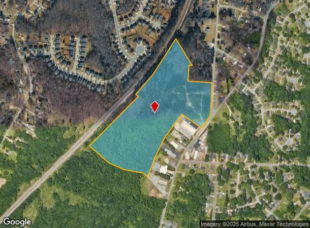 4307 Southern Webbing Mill Rd, Greensboro, NC Parcel Map