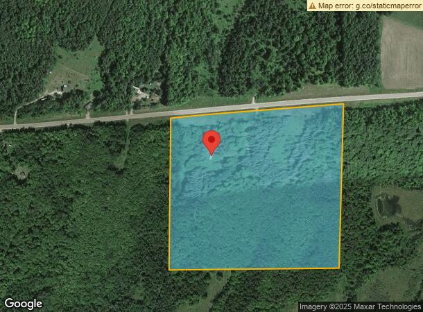  11369 County Road B, Crandon, WI Parcel Map