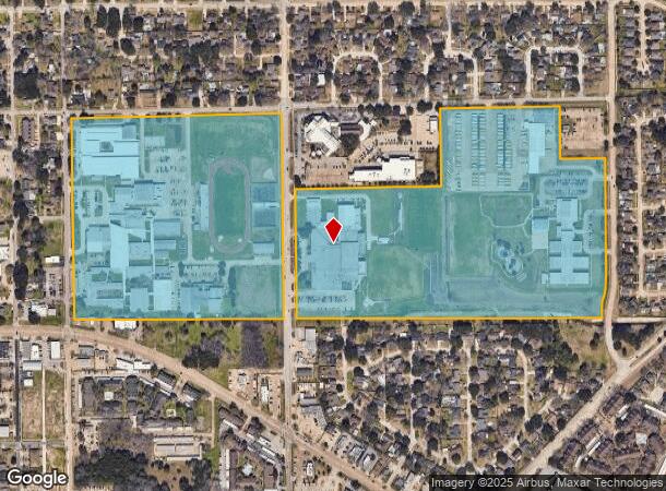  2341 N Galveston Ave, Pearland, TX Parcel Map