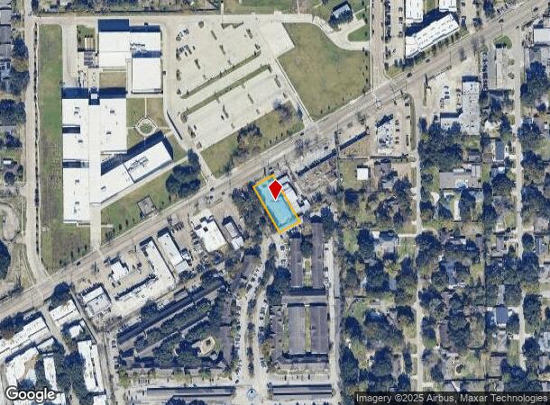  7565 Bissonnet St, Houston, TX Parcel Map