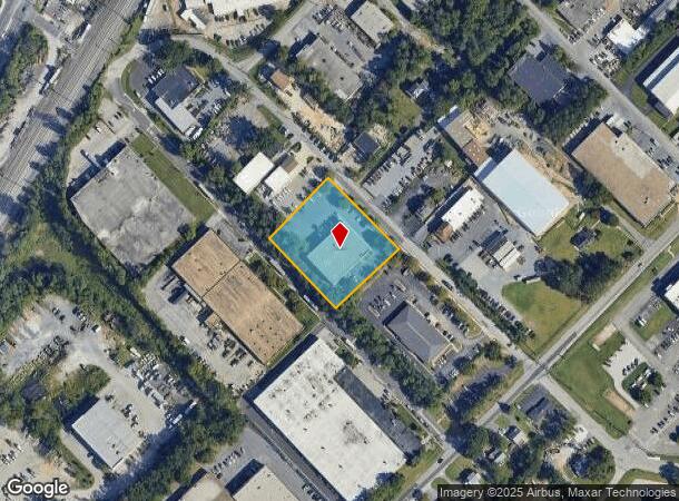 1417 Knecht Ave, Halethorpe, MD Parcel Map