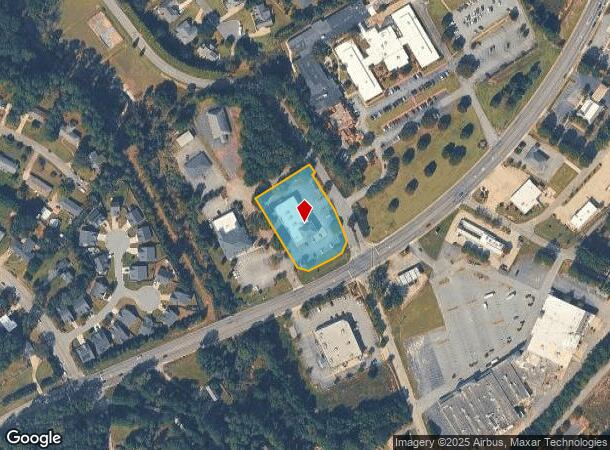 1405 E Greenville St, Anderson, SC Parcel Map