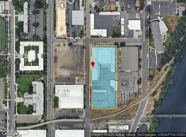  904 N Columbus St, Spokane, WA Parcel Map
