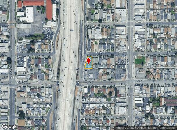  340 W 62Nd St, Los Angeles, CA Parcel Map