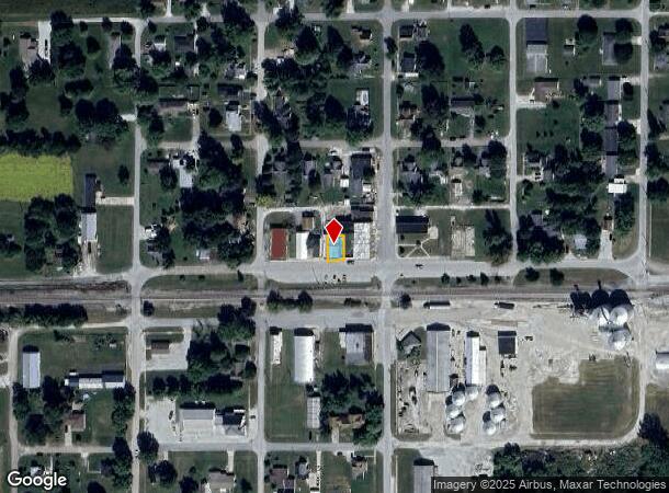 108 W Railroad St, Kempton, IN Parcel Map