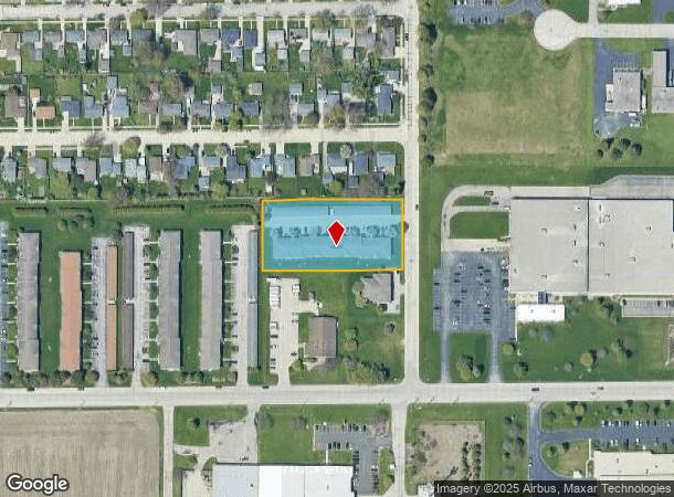 4010 Knoll Pl, Racine, WI Parcel Map