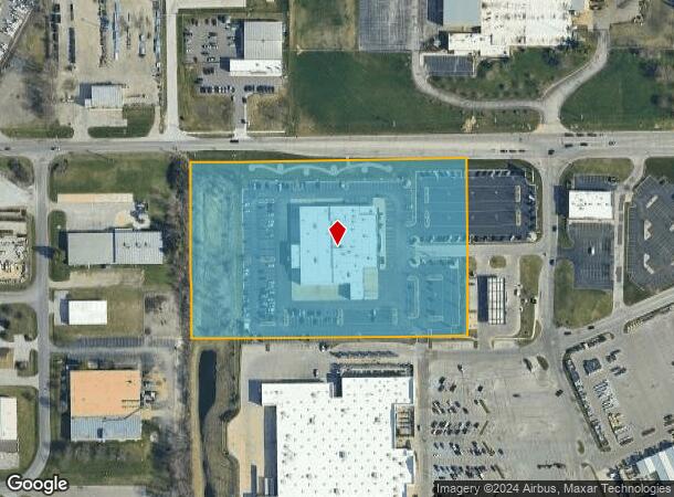  640 W Ireland Rd, South Bend, IN Parcel Map