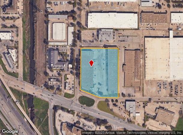  2505 Willowbrook Rd, Dallas, TX Parcel Map