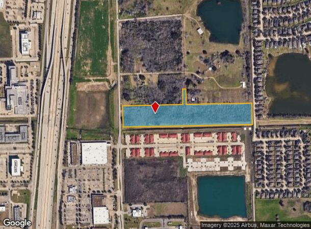 2457 Smith Ranch Rd, Pearland, TX Parcel Map