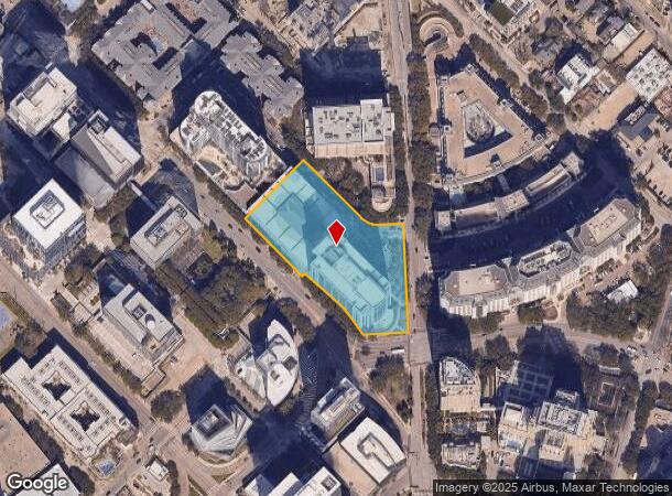 2101 Cedar Springs Rd, Dallas, TX Parcel Map