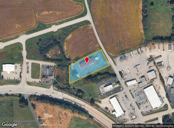 1079 N Luther Rd, Georgetown, IN Parcel Map