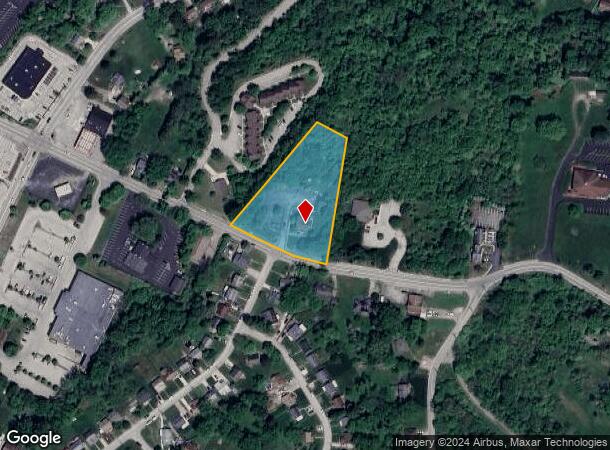  7505 Saltsburg Rd, Pittsburgh, PA Parcel Map