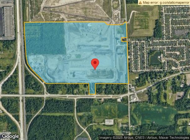  39670 Ecorse Rd, Belleville, MI Parcel Map