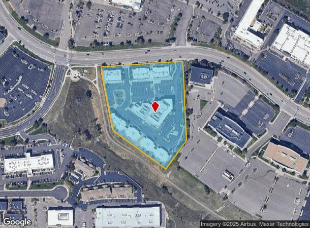  9548 Park Meadows Dr, Lone Tree, CO Parcel Map