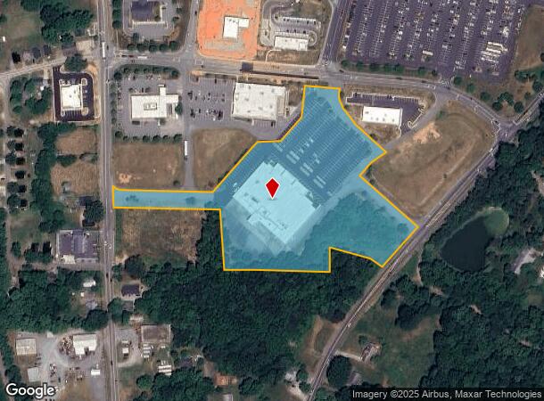  135 Lowes Blvd, Lexington, NC Parcel Map